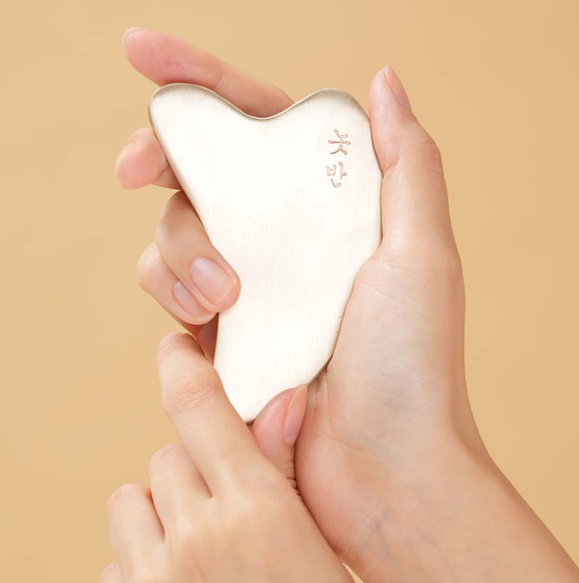 Bronze Heart Gua Sha