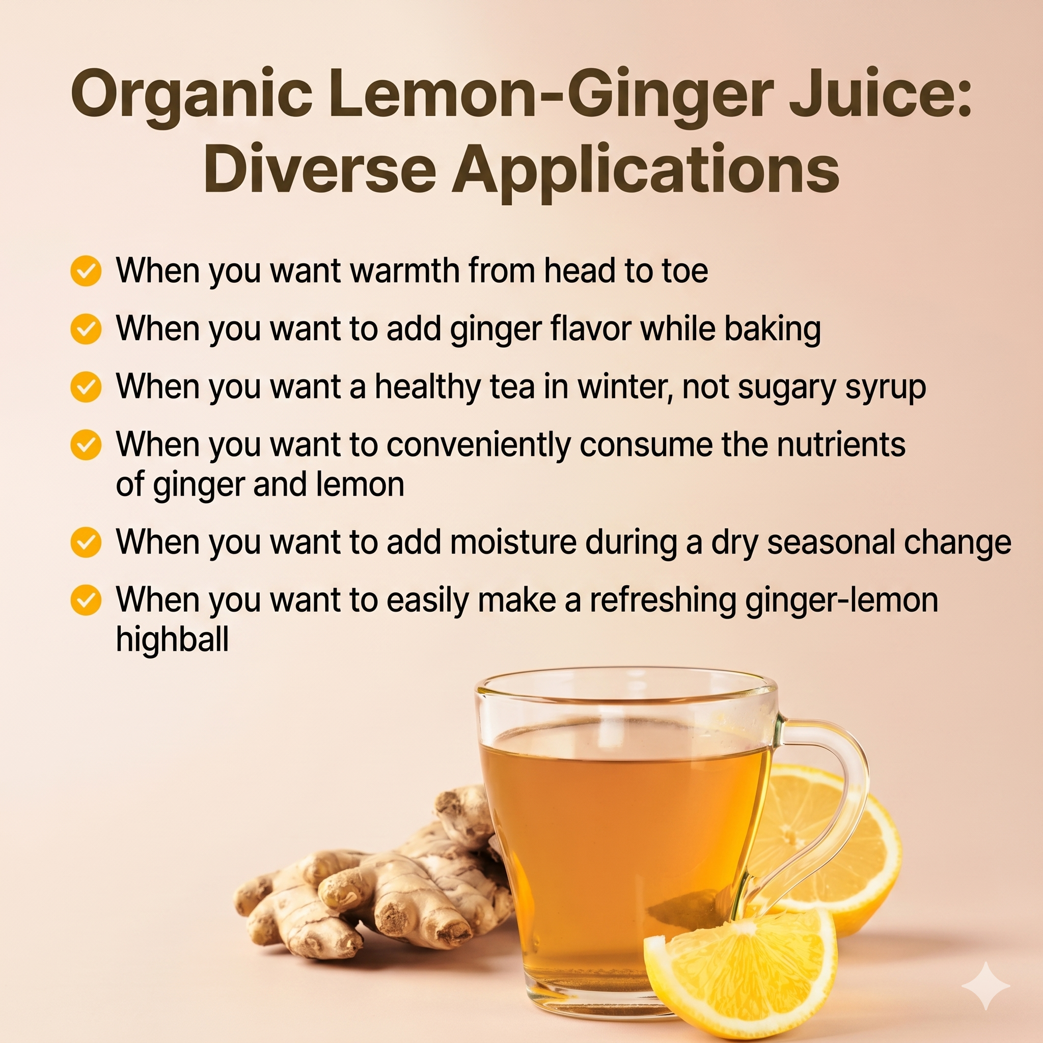 Organic Lemon & Ginger Stick