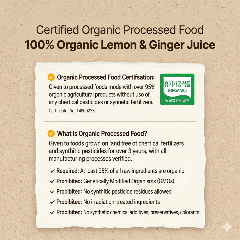 Organic Lemon & Ginger Stick