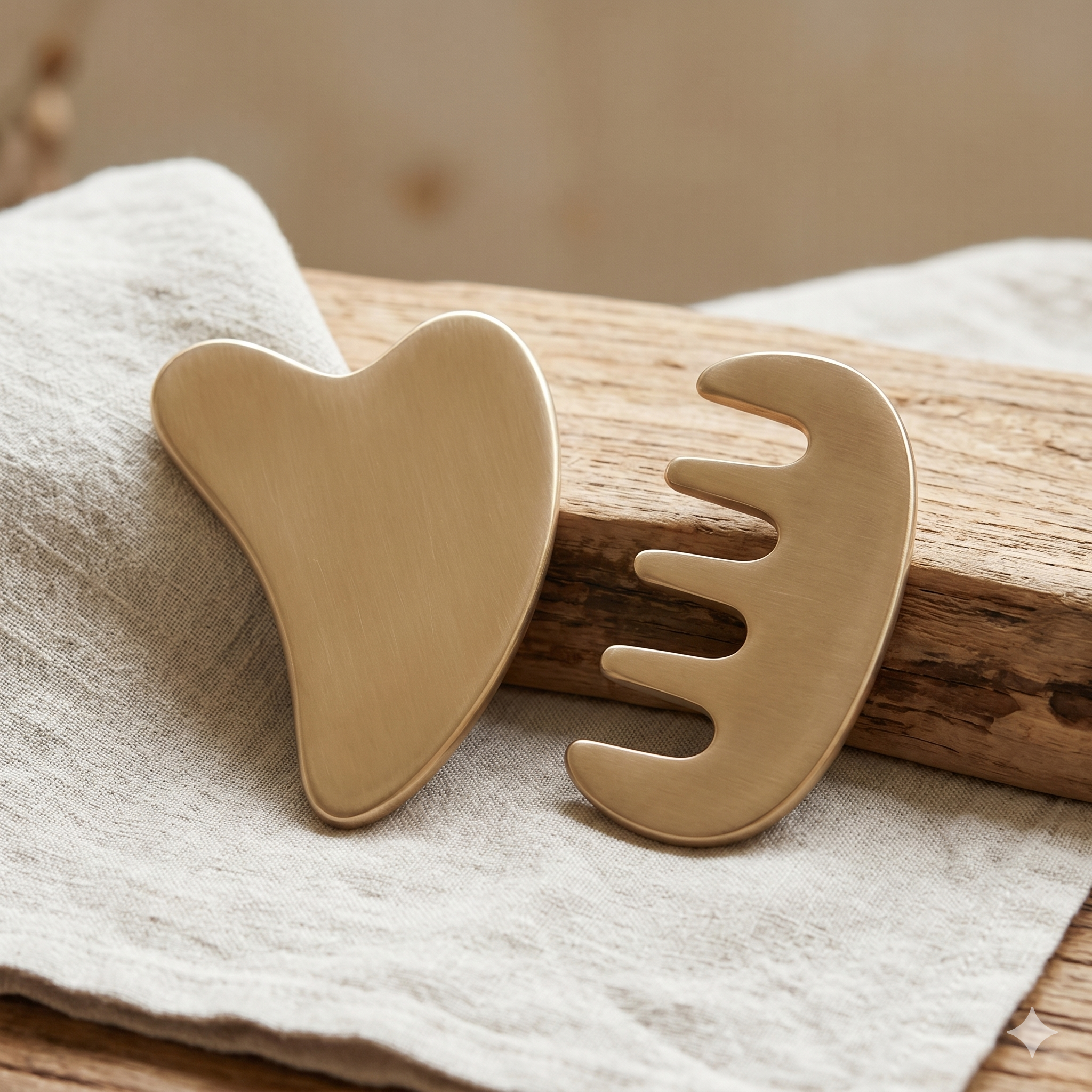 Bronze Scalp Gua Sha Comb