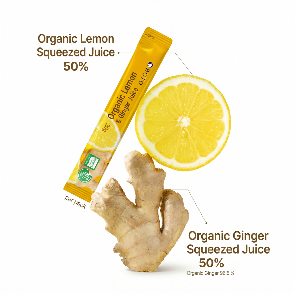 Organic Lemon & Ginger Stick
