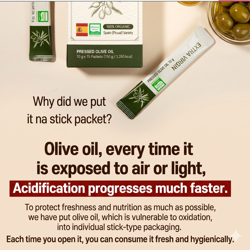 Organic Extra Virgin Olive Oil Stick